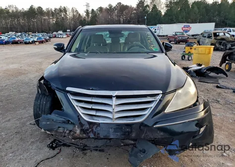 2010 Hyundai Genesis 4.6L from USA, damaged, VIN KMHGC4DF8AU109565